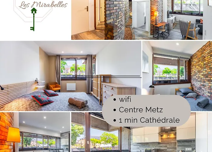 Quai Des Roches - Coeur De Metz & Cathedrale Appartement